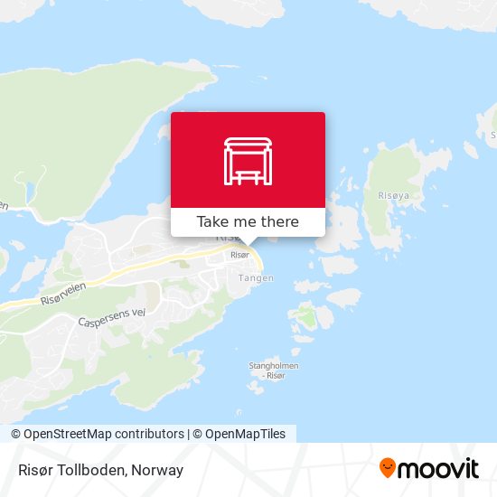 Risør Tollboden map