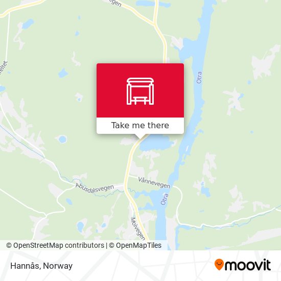 Hannås map