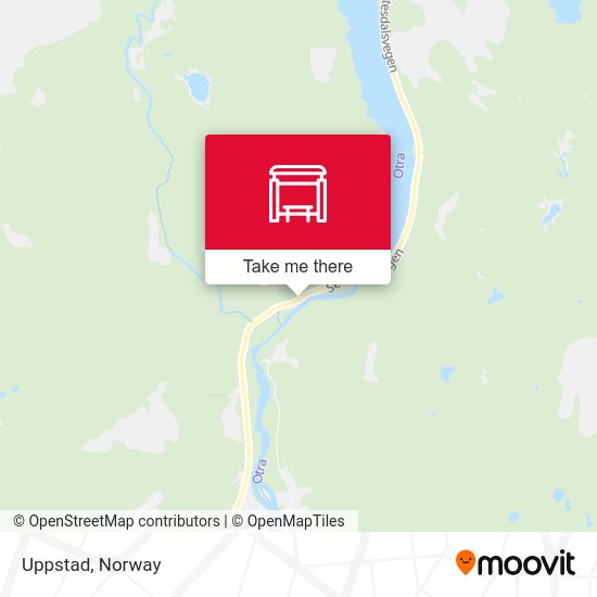 Uppstad map