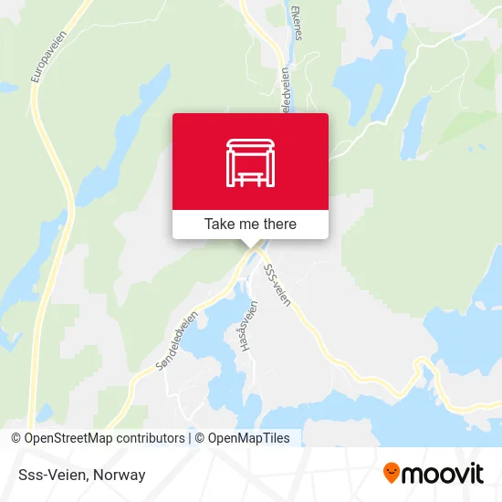 Sss-Veien map
