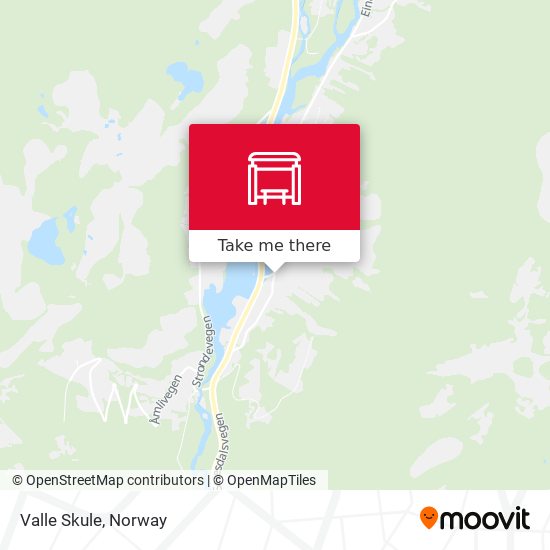 Valle Skule map