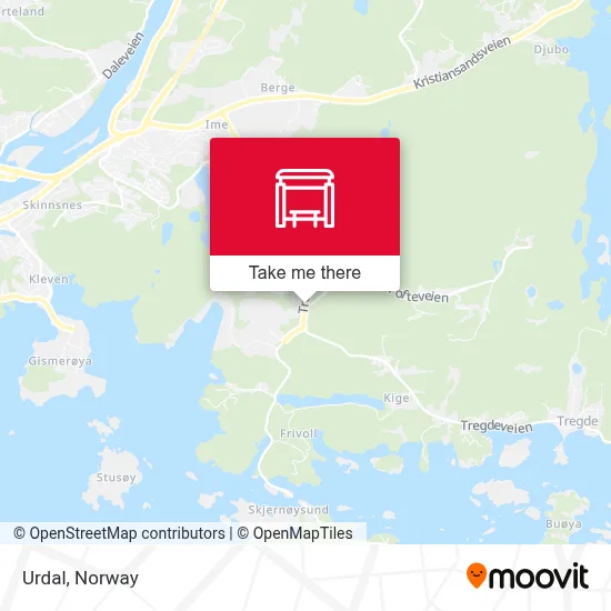 Urdal map
