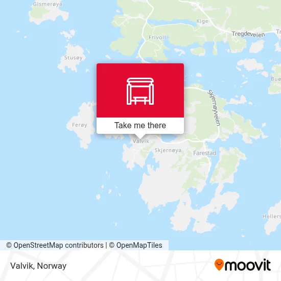 Valvik map