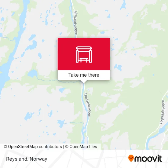 Røysland map