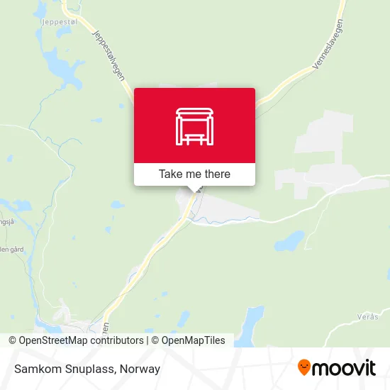 Samkom Snuplass map