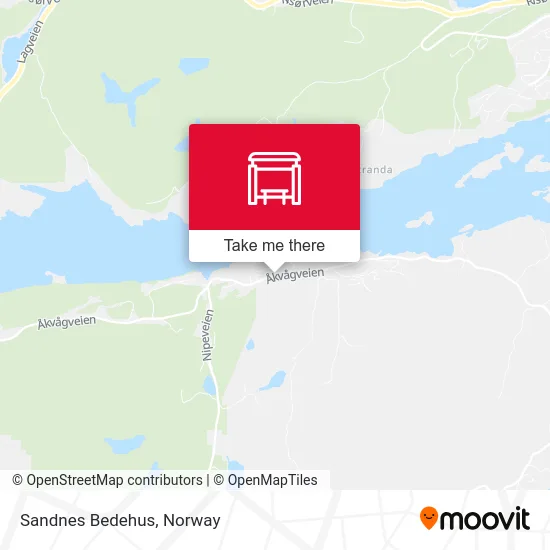 Sandnes Bedehus map