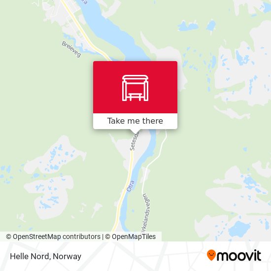 Helle Nord map