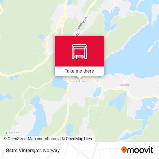 Østre Vinterkjær map