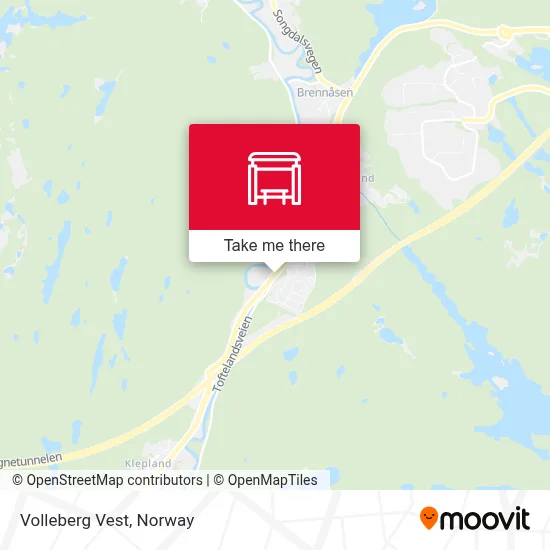 Volleberg Vest map