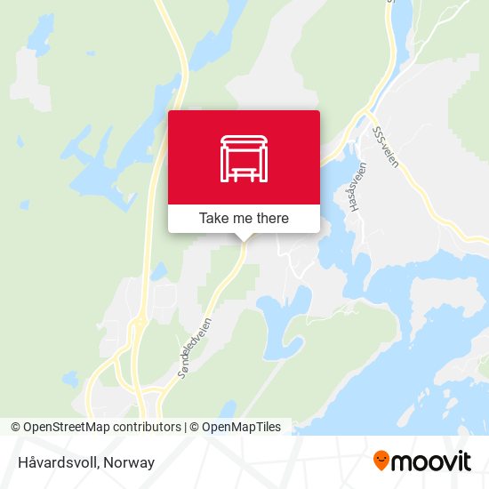 Håvardsvoll map