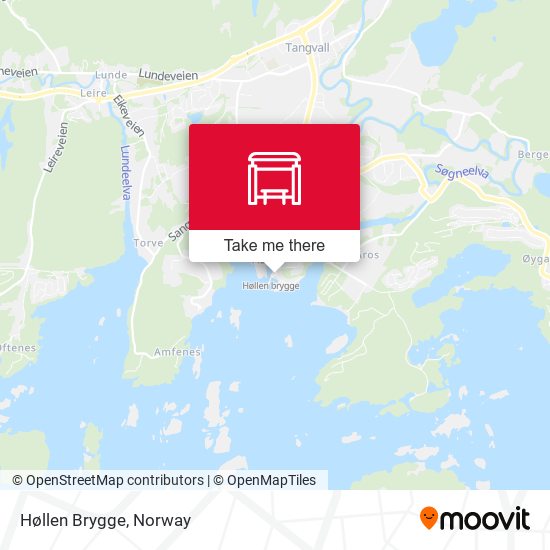 Høllen Brygge map