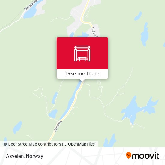 Åsveien map