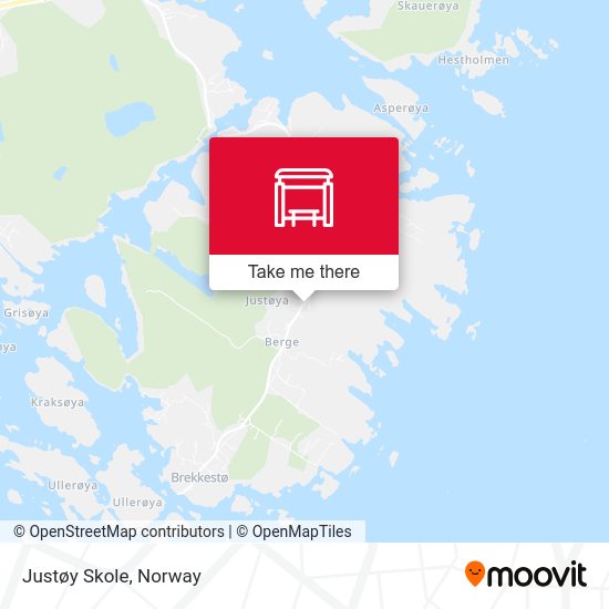 Justøy Skole map