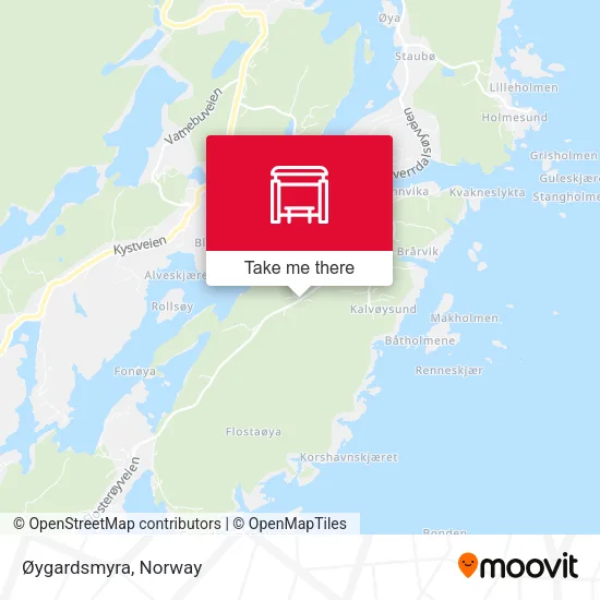 Øygardsmyra map