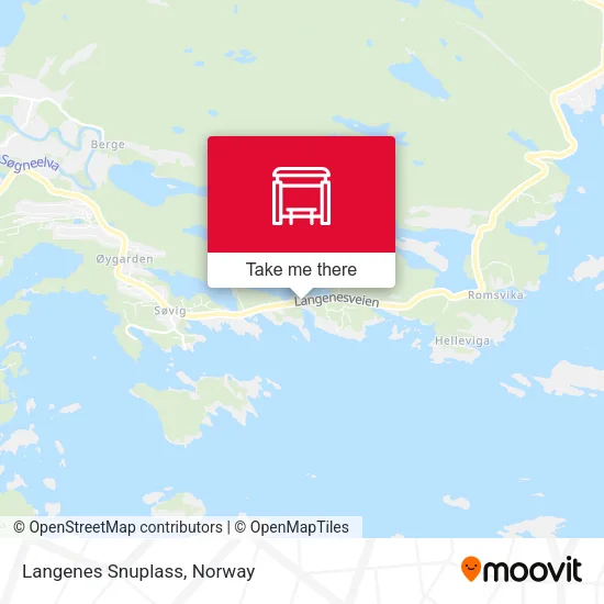 Langenes Snuplass map