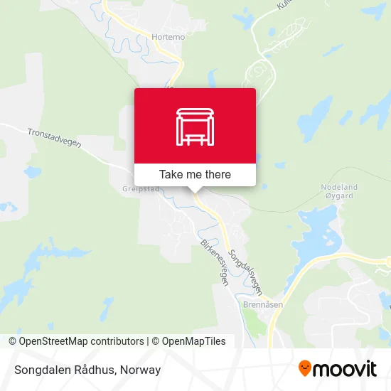 Songdalen Rådhus map