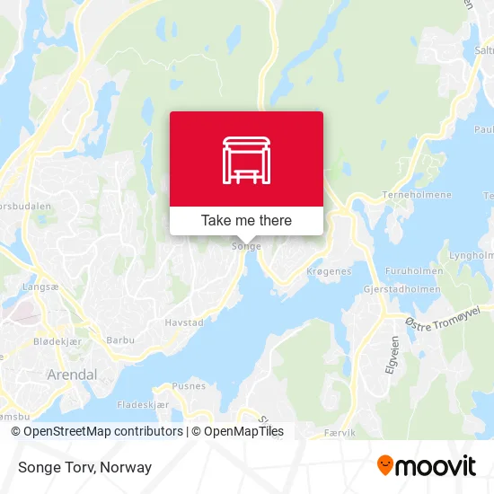 Songe Torv map