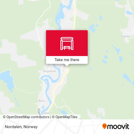 Nordalen map