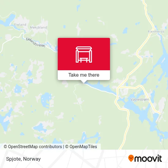 Spjote map