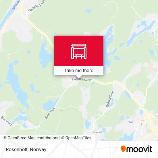 Rosenholt map