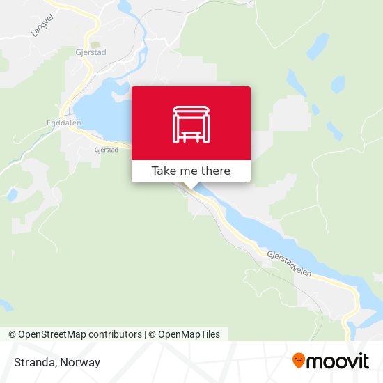 Stranda map