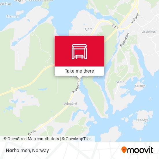 Nørholmen map