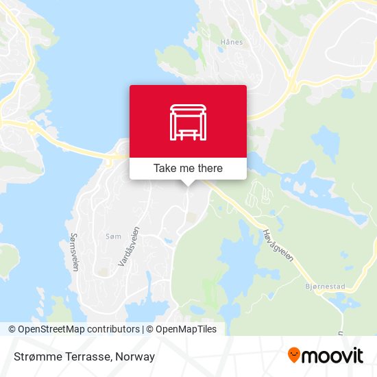 Strømme Terrasse map