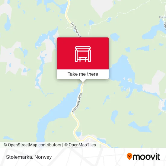 Stølemarka map