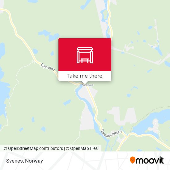 Svenes map