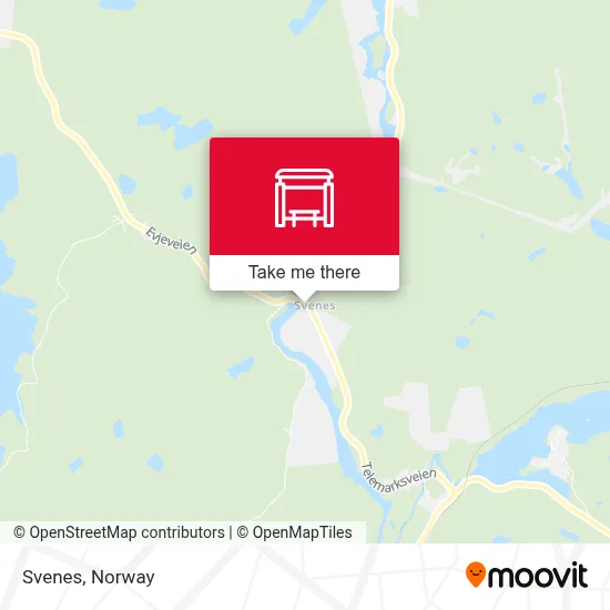Svenes map