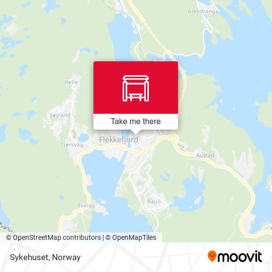 Sykehuset map