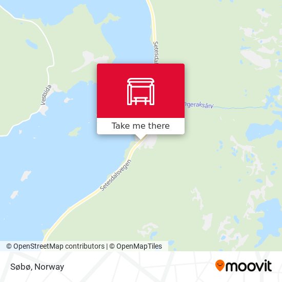 Søbø map