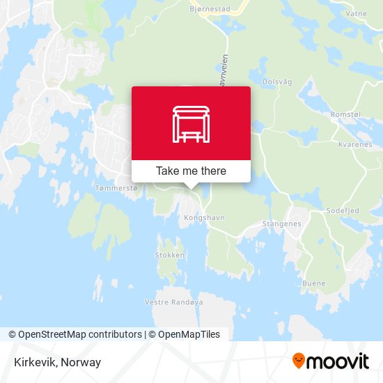 Kirkevik map