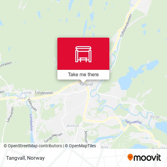 Tangvall map