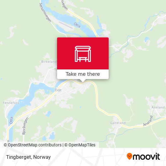 Tingberget map