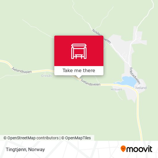 Tingtjønn map