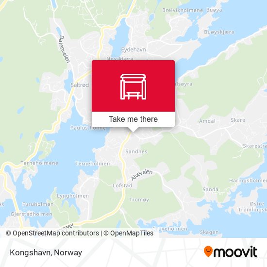 Kongshavn map