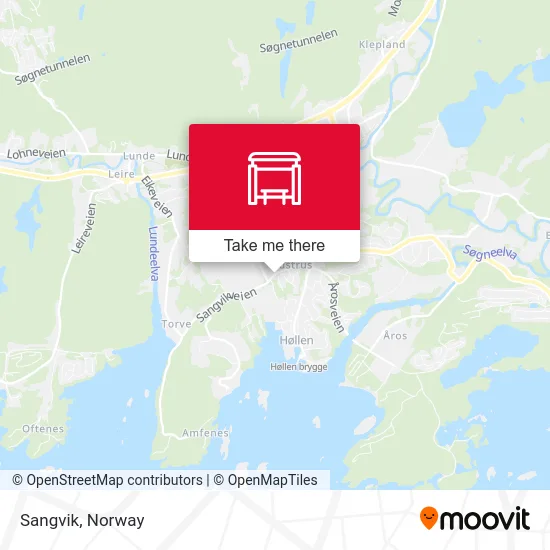 Sangvik map