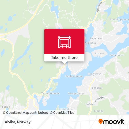 Alvika map