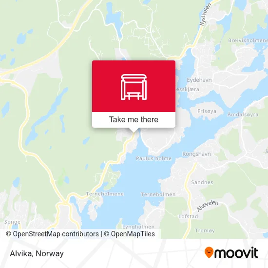 Alvika map
