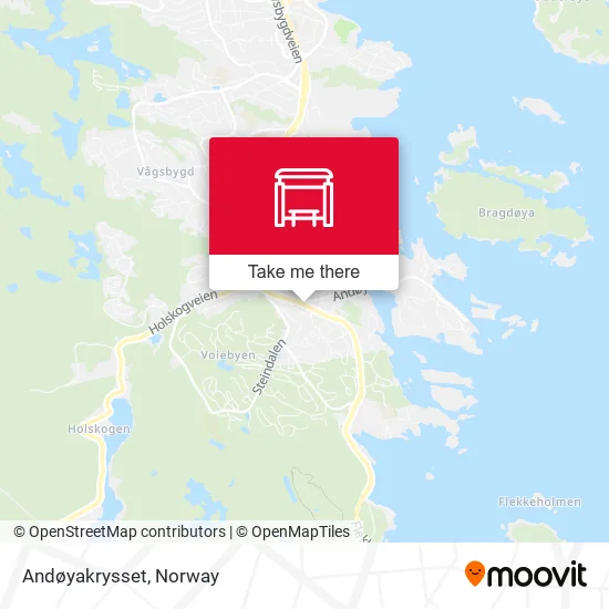 Andøyakrysset map