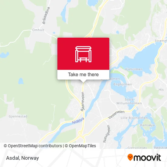 Asdal map