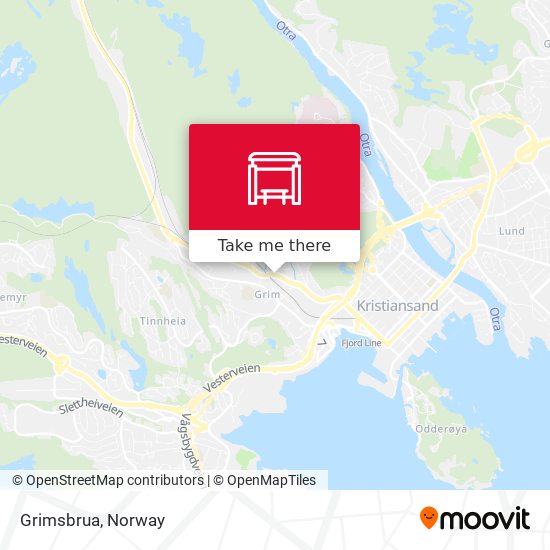 Grimsbrua map