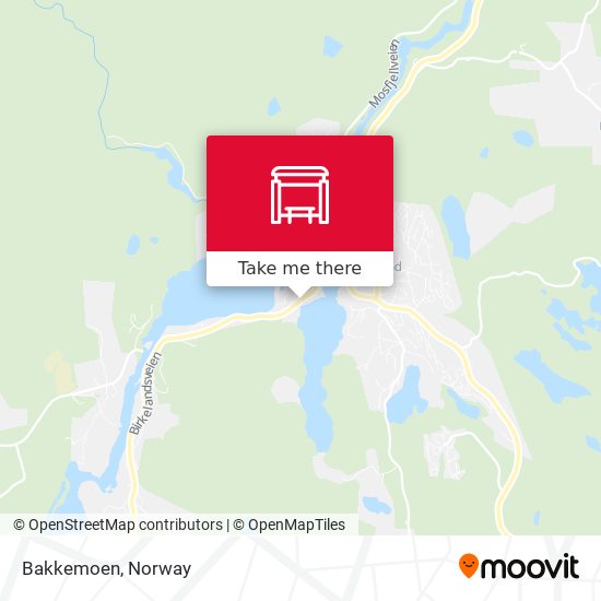 Bakkemoen map