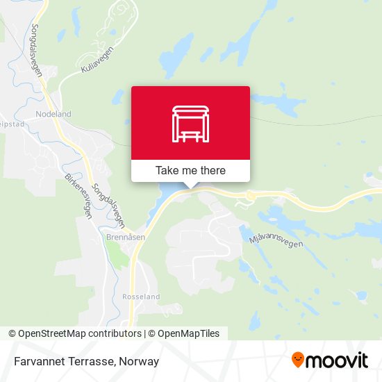 Farvannet Terrasse map