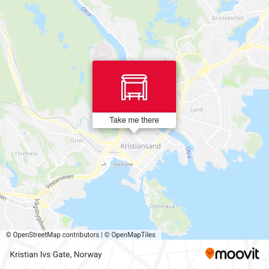 Kristian Ivs Gate map