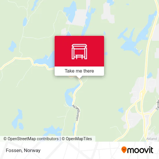 Fossen map