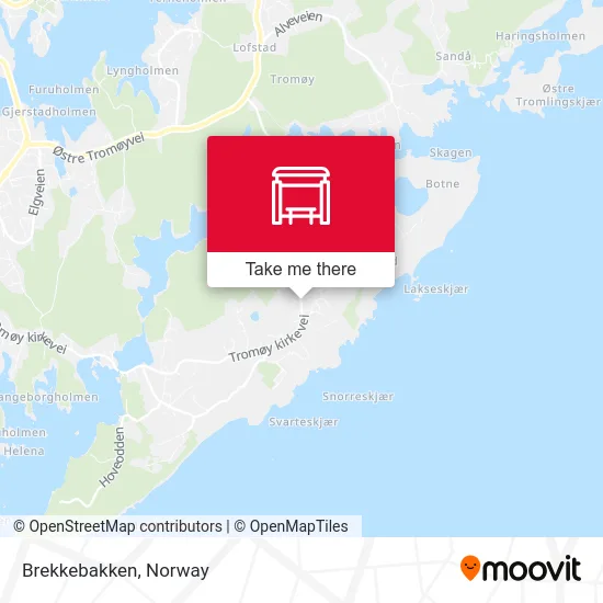 Brekkebakken map