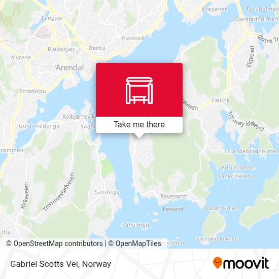 Gabriel Scotts Vei map