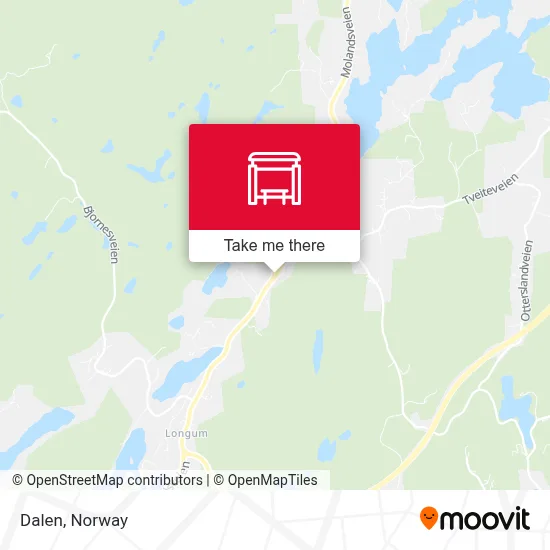 Dalen map
